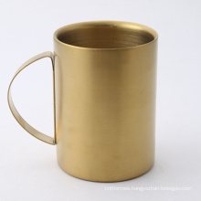 Stainless Steel Double Wall Drink Cup with Handle